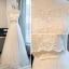 Chic / Beautiful 2 Piece Champagne Evening Dresses  2017 A-Line / Princess U-Neck Lace Butterfly Appliques Backless Homecoming Graduation Dresses