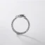 Vintage / Originale Argenté Fait main Chanceux Foi Bague Argent sterling Église Anneaux 2019 Accessorize