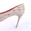 Chic / Beautiful Black 2018 Office High Heels Beading Rhinestone 8 cm Pumps Pointed Toe Stiletto Heels Womens Shoes