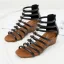 Vintage / Retro Roman Summer Brown Street Wear Womens Sandals 2022 5 cm Wedges T-Strap Open / Peep Toe Sandals
