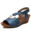 Chic / Beautiful Black Street Wear Womens Sandals 2022 5 cm Wedges Open / Peep Toe Sandals