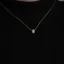Mote Gull Rhinestone Sterling Sølv Ball Halskjeder Tilbehør 2023