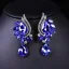Baroque Dark Green Crystal Rhinestone Prom Necklaces Earrings 2023 Alloy Accessories