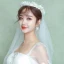 Fée Des Fleurs Blanche Boucles D'Oreilles Accessoire Cheveux 2019 Tulle Perlage Fleur Perle Mariage Promo Accessorize