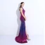 Chic / Belle Bleu Roi Robe De Soirée 2017 Trompette / Sirène Titulaire Dos Nu Paillettes Polyester Soirée Robe De Ceremonie