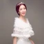 Blanche Hiver En Dentelle Fausse Fourrure Mariage Châles 2017