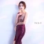 Bling Bling Traube Sweep / Pinsel Zug Abendkleider 2018 Mermaid One-Shoulder Rückenfreies Perlenstickerei Pailletten Abend Festliche Kleider