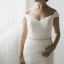 Modern / Fashion Ivory Sash Wedding 2020 Satin Metal Beading Crystal Pearl Rhinestone Prom Evening Party Accessories