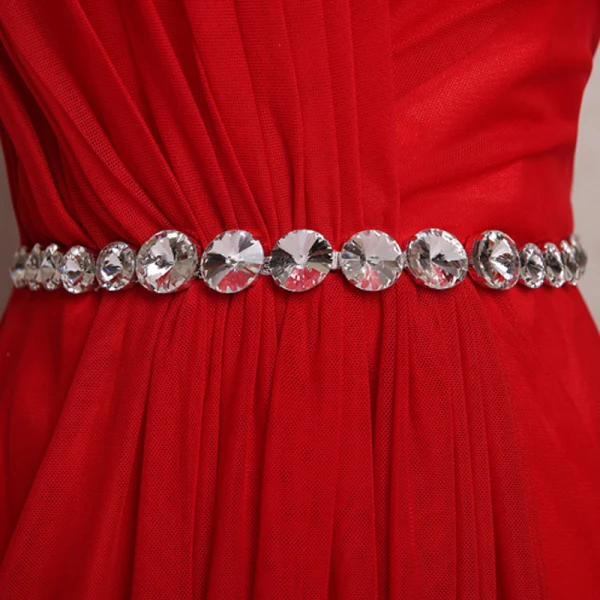 Chic / Beautiful 2017 Red Evening Dresses  V-Neck Striped Backless Pearl A-Line / Princess Formal Dresses