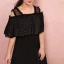 Klassisch Elegante Schwarz Übergröße Abendkleider A Linie 2018 Tülle V-Ausschnitt Rückenfreies Abend Festliche Kleider