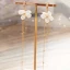 Fée Des Fleurs Blanche Boucles D'Oreilles Accessoire Cheveux 2019 Tulle Perlage Fleur Perle Mariage Promo Accessorize