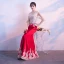 Amazing / Unique Navy Blue Evening Dresses  2018 Trumpet / Mermaid U-Neck Lace Beading Rhinestone Backless Crystal Evening Party Formal Dresses