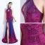 Chic / Belle Bleu Roi Robe De Soirée 2017 Trompette / Sirène Titulaire Dos Nu Paillettes Polyester Soirée Robe De Ceremonie