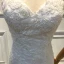 Fine Brudekjoler 2017 Hvit Trompet / Havfrue Chapel Train Gripende Ruffles Kjæreste Ryggløse Uten Ermer Perle Beading Blonder Appliques