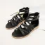 Bohemia Beige Summer Beach Street Wear Womens Sandals 2022 Flat Ankle Strap Open / Peep Toe Sandals