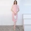 Simple Rougissant Rose Robe De Soirée 2018 Col Haut Sans Manches Thé Longueur Robe De Ceremonie