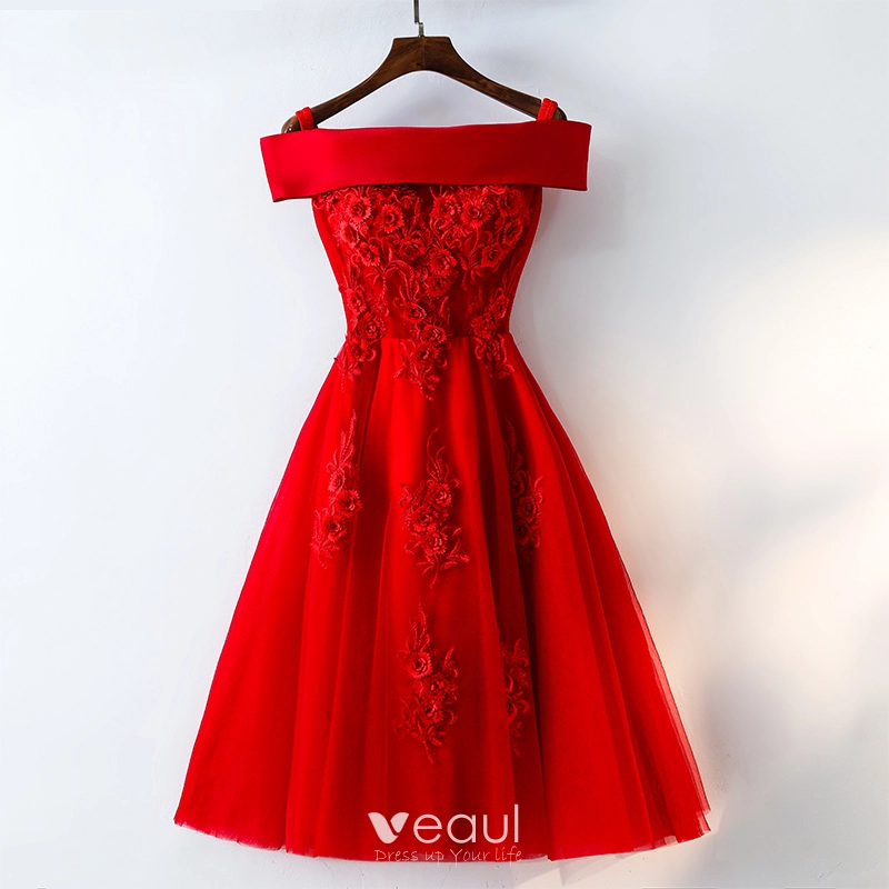 homecoming flowers for red dress Ava Presley 47323 Short Homecoming Dress– PromGirl main image 1