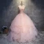 Elegante Parel Roze Galajurken 2017 Baljurk Kant Appliques Rhinestone Ronde Hals Ruglooze Mouwloos Lange Gelegenheid Jurken
