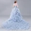 Stunning Prom Dresses 2018 A-Line / Princess Lace Appliques Pearl Scoop Neck Backless Sleeveless Royal Train Formal Dresses