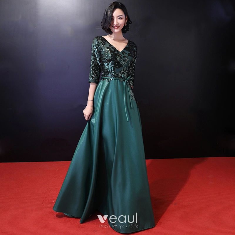Emerald green prom dress 2018 store