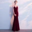 Modest / Simple Burgundy Evening Dresses  2018 Trumpet / Mermaid Spaghetti Straps X-Strap Backless Sleeveless Floor-Length / Long Formal Dresses
