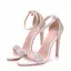Schöne Weiß Brautschuhe 2018 Strass Knöchelriemen 11 cm Stilettos Peeptoes Hochzeit Hochhackige