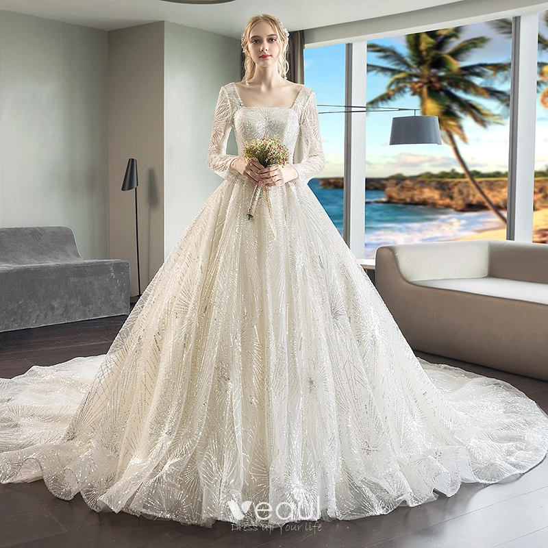 Silver wedding dresses clearance 2018