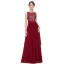 Chic / Beautiful Casual Summer Maxi Dresses 2019 A-Line / Princess Lace Scoop Neck Sleeveless Floor-Length / Long Womens Clothing