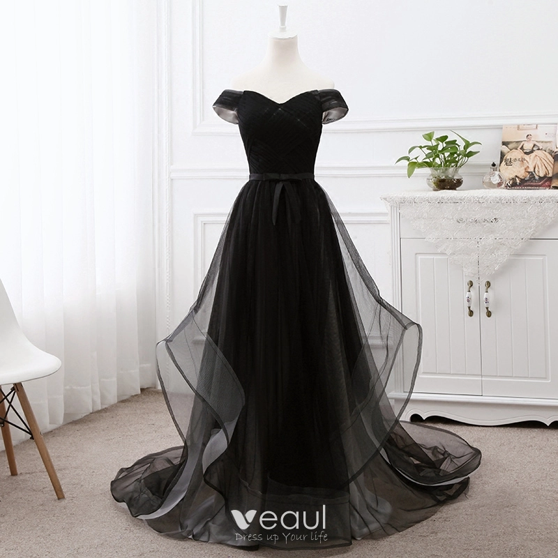 Black prom dresses 2019 outlet