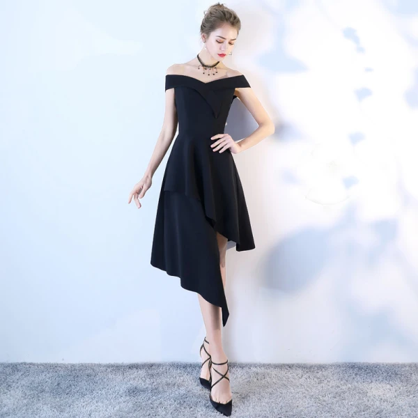 high low dresses for graduation Classic Off the Shoulder Royal Blue Long Prom Dress Graduation Long Pa –  Siaoryne