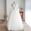 Elegante Ivory / Creme Brautkleider / Hochzeitskleider 2019 Ballkleid Eckiger Ausschnitt Perlenstickerei Pailletten Glockenhülsen Rückenfreies Lange