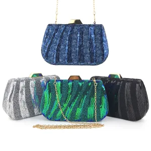 Sparkly Fashion Multi Colors Evening Party Sequins Clutch Bags 2021