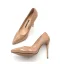 Rougissant Rose Bureau OL Cuir Verni PU Tomber Printemps Été Talons Hauts Talons Aiguilles 11 cm Escarpins 11 cm À Bout Pointu Chic / Belle 2021 Escarpins