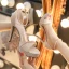 Sexy Noire Soirée Sandales Femme 2021 Faux Diamant Bride Cheville 11 cm Talons Aiguilles Peep Toes / Bout Ouvert Sandales Talons Hauts