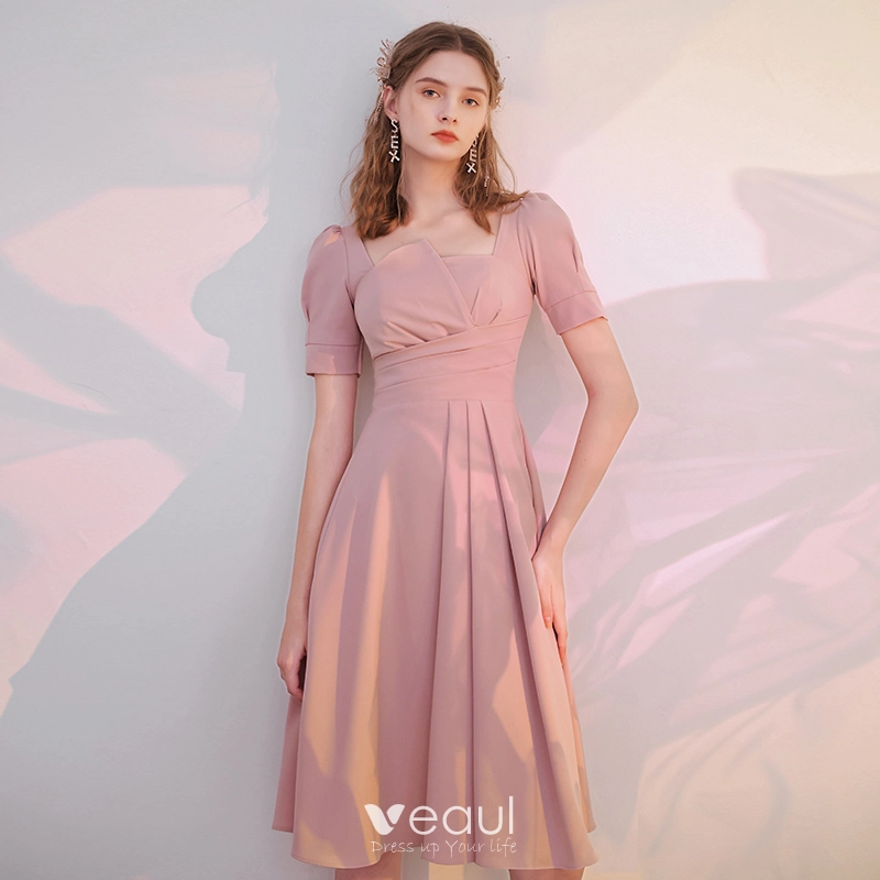 slim fit dress slacks Ella Hunter Green Modest Long Prom Dress