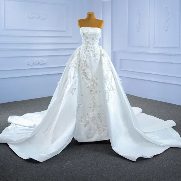 Sleeveless Ivory Sequin Tulle Wedding Dresses, Appliques Wedding Dresses, A-line Wedding Dresses, 2021 Wedding Dresses Sleeveless Ivory Sequin Tulle Wedding Dresses, Appliques Wedding Dresses, A-line Wedding Dresses, 2021 Wedding Dresses