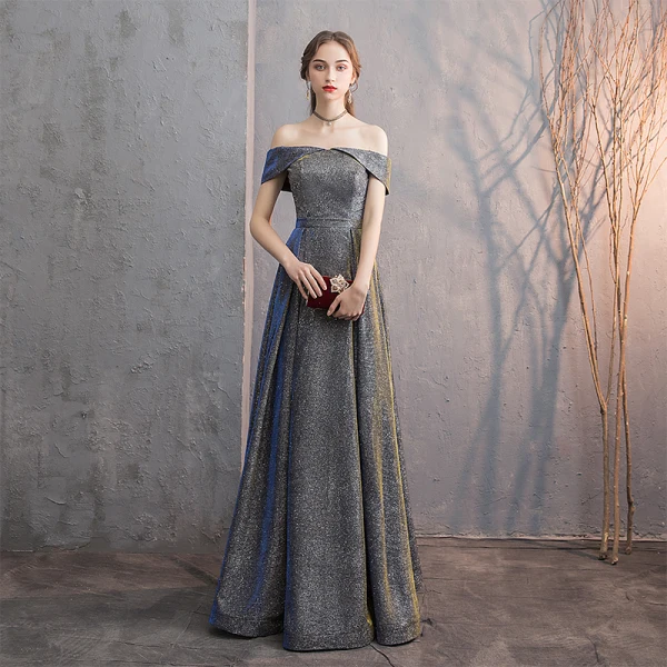 tahari asl a-line dress Elegant Navy Blue A-Line Halter Long Backless Lace Evening Dresses wit main image 0
