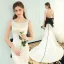 Modern / Fashion Ivory Evening Dresses  2019 Trumpet / Mermaid Scoop Neck Sleeveless Bow Backless Court Train Formal Dresses