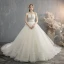Charmant Champagne Robe De Mariée 2019 Princesse Bustier Noeud Sans Manches Dos Nu Cathedral Train