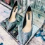Charmig Multi-Färger Afton Pumps 2019 Paljetter 8 cm Stilettklackar Spetsiga Pumps