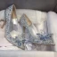 Luxe Cendrillon Fait main Argenté Chaussure De Mariée 2019 Cuir Cristal Faux Diamant 9 cm Talons Aiguilles À Bout Pointu Mariage Escarpins