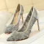 Mooie / Prachtige Grijs Avond Pumps 2019 Kwast 10 cm Naaldhakken / Stiletto Spitse Neus Pumps