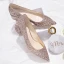 Glittrande Guld Brudskor 2019 Läder Paljetter 6 cm Stilettklackar Spetsiga Bröllop Pumps