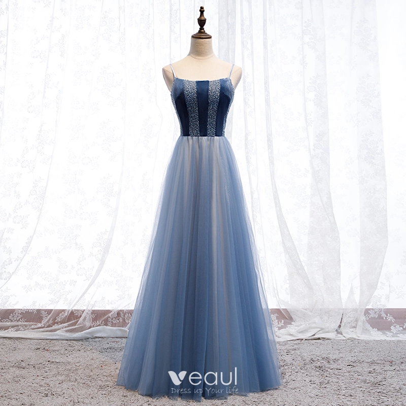 Robe Cocktail Femme Jack Bryan Bleu Perles Taille 14 Longueur Midi