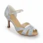 Fashion Silver Street Wear Womens Sandals 2021 Ankle Strap 7 cm Stiletto Heels Open / Peep Toe Sandals High Heels
