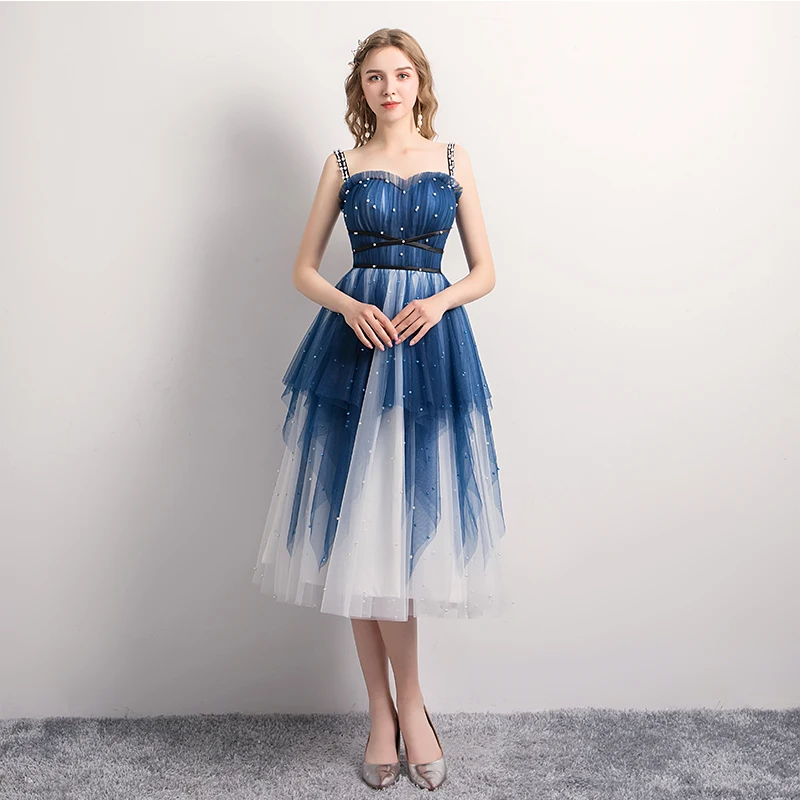 green emerald velvet dress Eden Sheath Square Neck Homecoming Dress with Slit Navy Blue / 00 main image 1