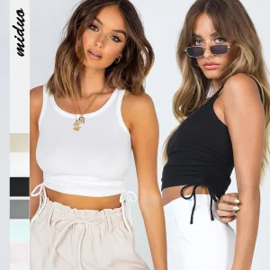 Sexy Summer White Outdoor Sports Gymnasium Tight Women Tank 2021 Scoop Neck Sleeveless Women S Tops Sweatshirts