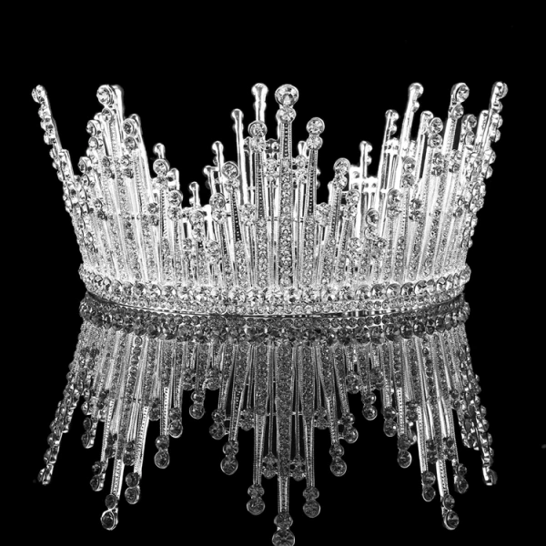 Złote Rhinestone Perła Metal Tiara 2017 Vintage Najpiękniejsze / Ekskluzywne Biżuteria Ślubna