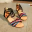 Bohemia Black Summer Street Wear Beach Flat Womens Sandals 2021 X-Strap Open / Peep Toe Sandals