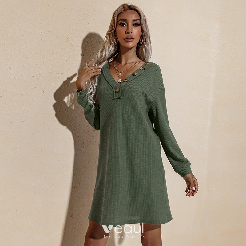 Green Winter Dresses